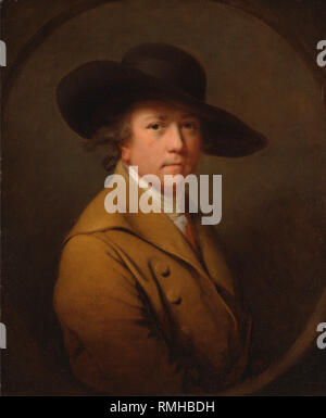 Joseph Wright of Derby (1734 – 1797), Joseph Wright of Derby, English painter artist Stock Photo