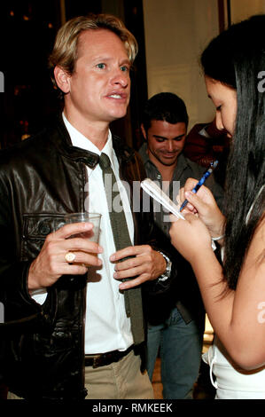 New York, USA. 28 Sep, 2006. Carson Kressley at The Thursday, Sep 28, 2006 Young Leadership Council’s Second Annual Benefit to support Gilda’s Club at Donna Karen's Flagship Store in New York, USA. Credit: Steve Mack/S.D. Mack Pictures/Alamy Stock Photo