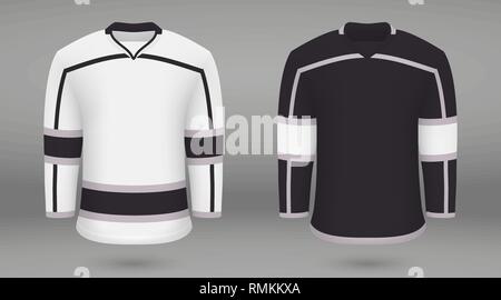 Realistic sport shirt Vancouver Canucks, jersey template for ice hockey  kit. Vector illustration Stock Vector Image & Art - Alamy