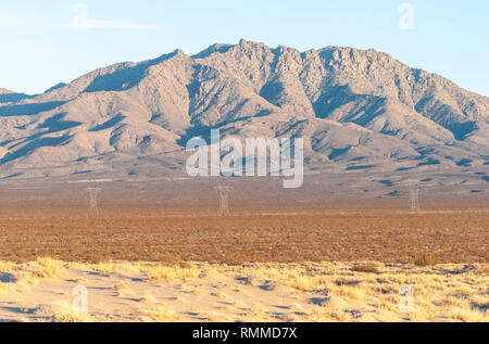 Landscape in Mojave Desert in California. Stock Photo