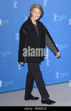 Charlotte Rampling attends the Hommage Charlotte Rampling photocall during the 69th Berlinale International Film Festival. 14.02.19 © Paul Treadway Stock Photo