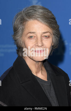 Charlotte Rampling attends the Hommage Charlotte Rampling photocall during the 69th Berlinale International Film Festival. 14.02.19 © Paul Treadway Stock Photo