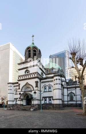 Holy Resurrection Cathedral in Tokyo,Chiyoda-Ku,Tokyo,Japan Stock Photo