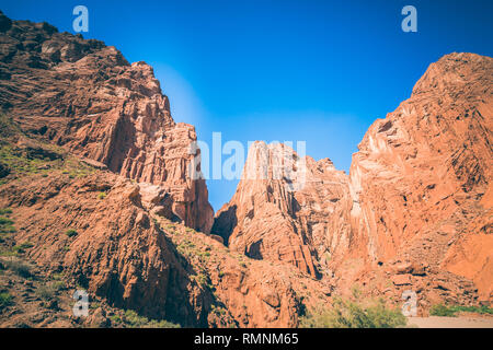 Tianshang Grand Canyon, Xinjiang, China Stock Photo