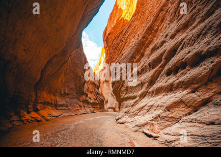 Tianshang Grand Canyon, Xinjiang, China Stock Photo