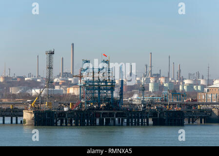 Fawley, Southampton, England UK. 14 February 2019. The Stena Sarita a ...