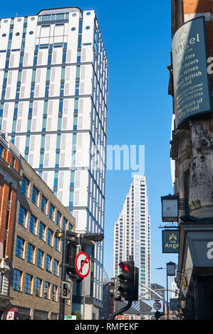 Old Street Roundabout road sign, London, England, UK Stock Photo - Alamy