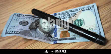 Dri Mark Counterfeit Money Detector Pen (Sold Individually
