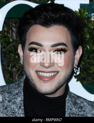 Manny MUA arrives at Teen Vogue's 2019 Young Hollywood Party held at ...