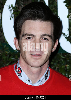 LOS ANGELES, CA, USA - FEBRUARY 15: Actor Drake Bell arrives at Teen Vogue's 2019 Young Hollywood Party Presented By Snap held at the Los Angeles Theatre on February 15, 2019 in Los Angeles, California, United States. (Photo by Xavier Collin/Image Press Agency) Stock Photo