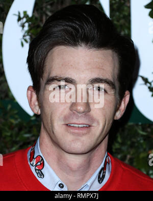 LOS ANGELES, CA, USA - FEBRUARY 15: Actor Drake Bell arrives at Teen Vogue's 2019 Young Hollywood Party Presented By Snap held at the Los Angeles Theatre on February 15, 2019 in Los Angeles, California, United States. (Photo by Xavier Collin/Image Press Agency) Stock Photo