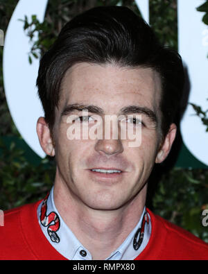 LOS ANGELES, CA, USA - FEBRUARY 15: Actor Drake Bell arrives at Teen Vogue's 2019 Young Hollywood Party Presented By Snap held at the Los Angeles Theatre on February 15, 2019 in Los Angeles, California, United States. (Photo by Xavier Collin/Image Press Agency) Stock Photo