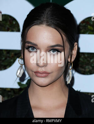 LOS ANGELES, CA, USA - FEBRUARY 15: Amanda Steele arrives at Teen Vogue's 2019 Young Hollywood Party Presented By Snap held at the Los Angeles Theatre on February 15, 2019 in Los Angeles, California, United States. (Photo by Xavier Collin/Image Press Agency) Stock Photo