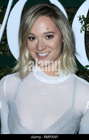 LOS ANGELES, CA, USA - FEBRUARY 15: Alisha Marie arrives at Teen Vogue's 2019 Young Hollywood Party Presented By Snap held at the Los Angeles Theatre on February 15, 2019 in Los Angeles, California, United States. (Photo by Xavier Collin/Image Press Agency) Stock Photo