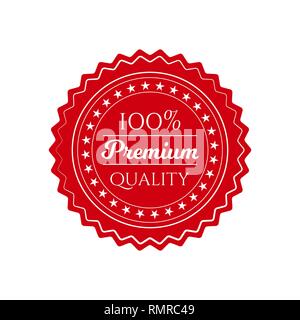 circle seal stamp on white background Stock Vector