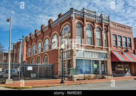 Exterior view of the "Ford Building" in Norfolk, Virginia, during ...