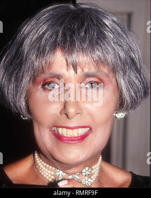 Lena Horne 1991 Photo By John Barrett/PHOTOlink Stock Photo