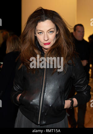 Michelle Gomez attends Dennis Basso Fall/Winter collection runway
