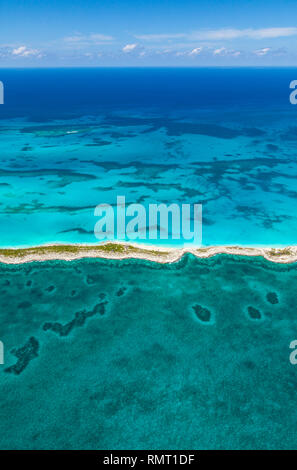 Aerial view, Nassau, Bahamas, America Stock Photo