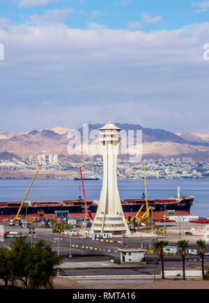 Aqaba Port, Aqaba Governorate, Jordan Stock Photo