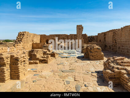 Al Ghazali christian monastery, Northern State, Wadi Abu Dom, Sudan Stock Photo