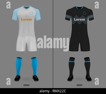 football kit of France 2018, t-shirt template for soccer jersey. Vector  illustration Stock Vector Image & Art - Alamy