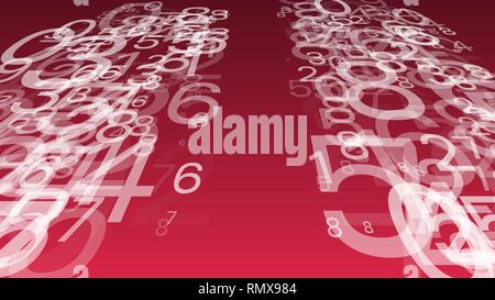 Digital technology machine learning vector abstract art Stock Vector