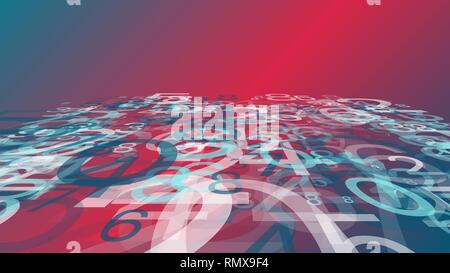 Big data analytics digital technology vector concept Stock Vector