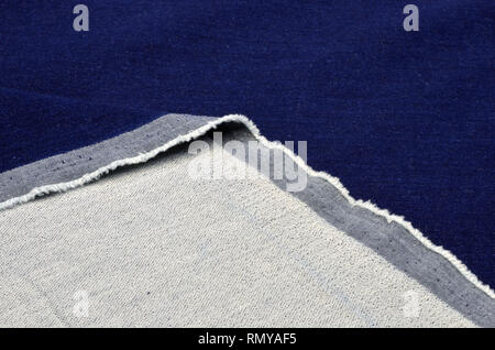 Jeans stretch blue from cotton and elastane Stock Photo
