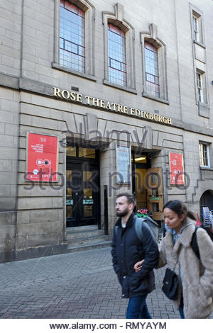 Rose Theatre, Rose Street, Edinburgh Scotland Stock Photo