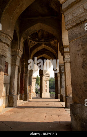 Isa Khan Niazi's Tomb and its details. Stock Photo