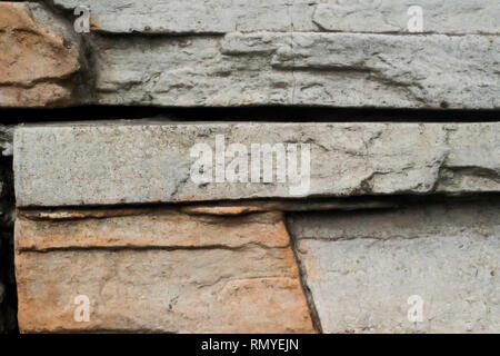 Macro Brick Pattern Stock Photo