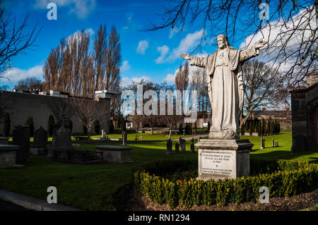 The burial plot of the leaders of the 1916 Rising. Arbour Hill, Dublin, Ireland. Stock Photo