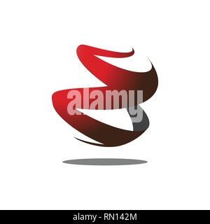 abstract circle illustration. abstract circle illustration icon modern symbol for graphic and web design.abstract circle illustration icon simple sign Stock Vector