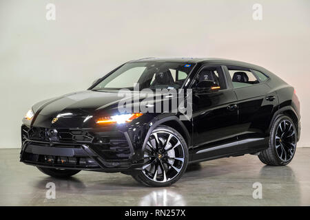 Feb 11, 2019: 2019 Lamborghini URUS MY19 Albert Pena/CSM Stock Photo