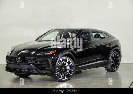 Feb 11, 2019: 2019 Lamborghini URUS MY19 Albert Pena/CSM Stock Photo