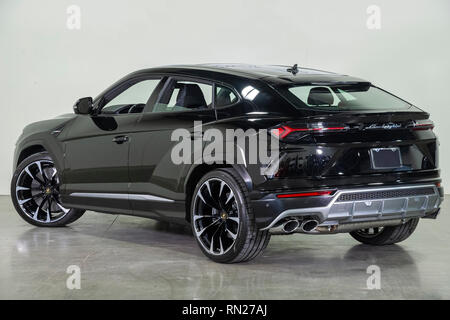 Feb 11, 2019: 2019 Lamborghini URUS MY19 Albert Pena/CSM Stock Photo