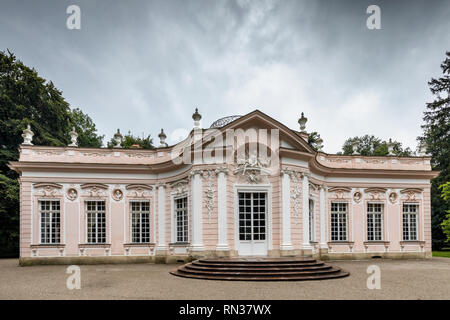 Amalienburg, a pleasure palace and hunting lodge. Schloss Nymphenburg, birthplace of Otto Ludwig Freidrich Wilhelm, King of Bavaria, Munich, Germany Stock Photo