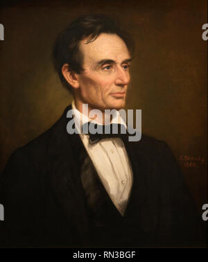 Abraham Lincoln portrait Stock Photo