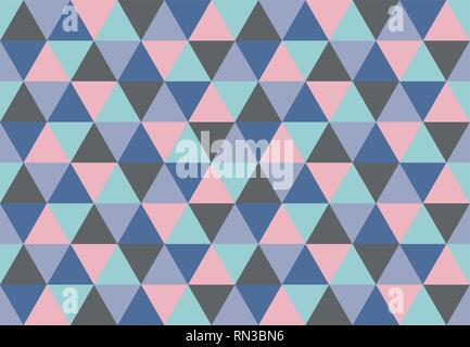 Triangular seamless pattern.Low poly geometric background. Multi color design. Print design for textile, posters, flyers, T-shirts, wallpapers. Mosaic Stock Vector