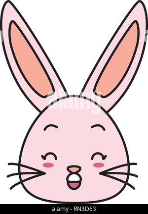 Cute Rabbit Cartoon Stock Vector Image & Art - Alamy