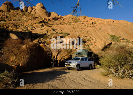 Grosse Spitzkuppe Nature Reserve in Namibia Stock Photo