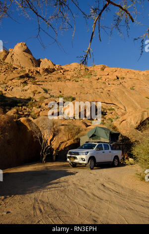 Grosse Spitzkuppe Nature Reserve in Namibia Stock Photo