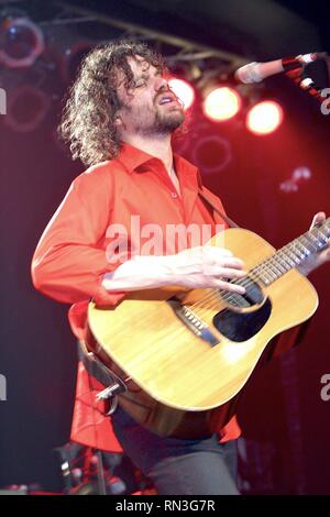 Rusted Root Singer Singer, songwriter and guitarist Michael Glabicki is shown performing ...