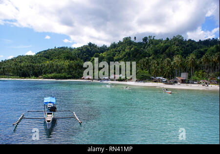 Pantai Labuana Beach, Donggala, Central Sulawesi, Indonesia Stock Photo