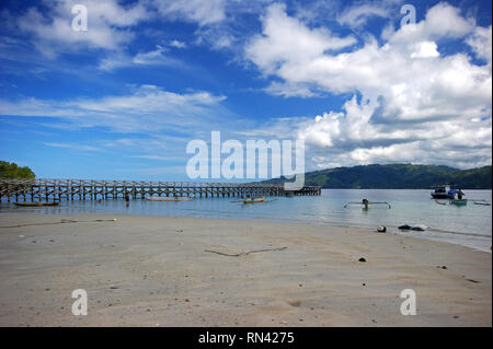 Pantai Labuana Beach, Donggala, Central Sulawesi, Indonesia Stock Photo