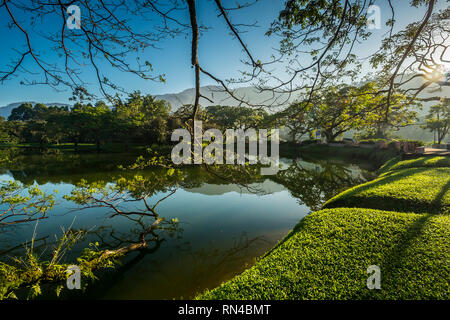 Taiping Heritage Lake Garden Stock Photo