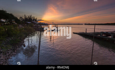 Telaga Air located at Kuching Sarawak Stock Photo