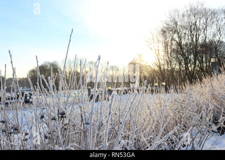 Oslo, Norway - December 30, 2018 : Sculpture created by Gustav Vigeland in Frogner park. Stock Photo