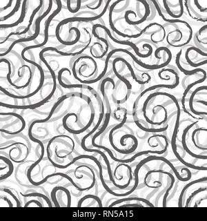 Bramble ink style texture Stock Vector